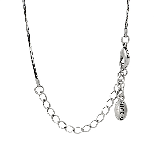 PILGRIM- PURPLE CRYSTALS CHANDELIER NECKLACE